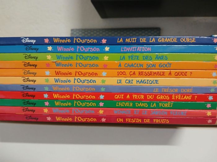 Lot livres winnie l'ourson