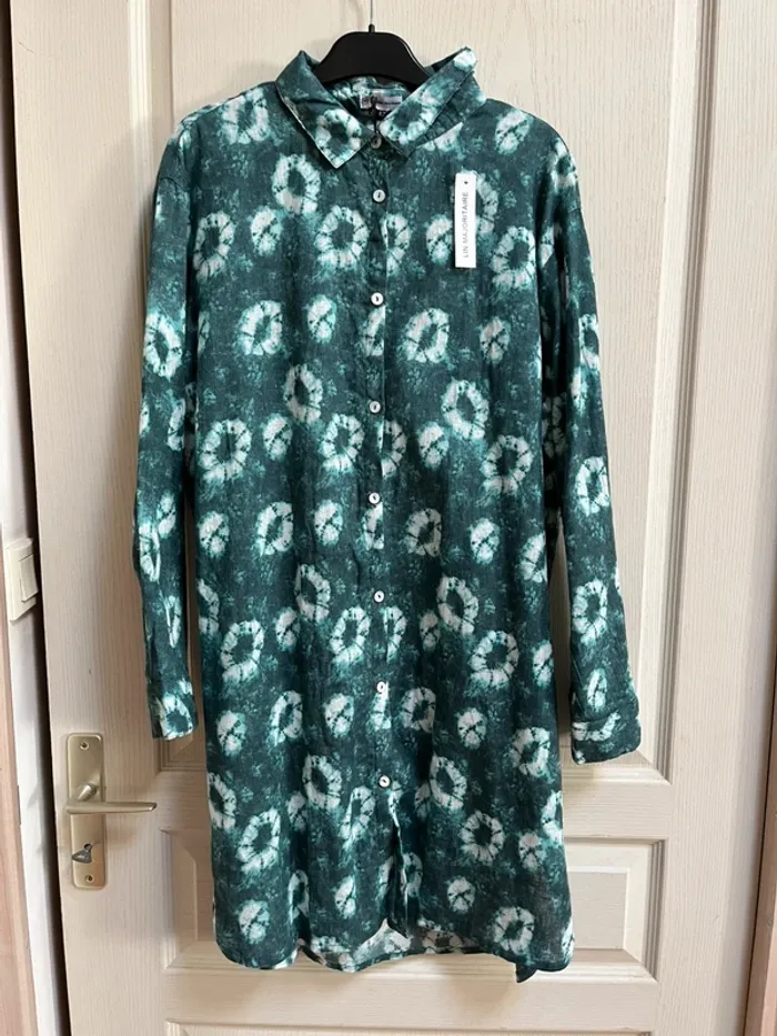Jolie robe/tunique  en lin taille 42 /Neuve