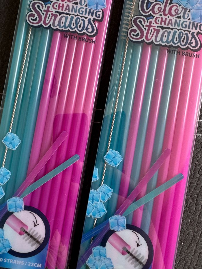 Paille avec brosse de nettoyage - photo numéro 2