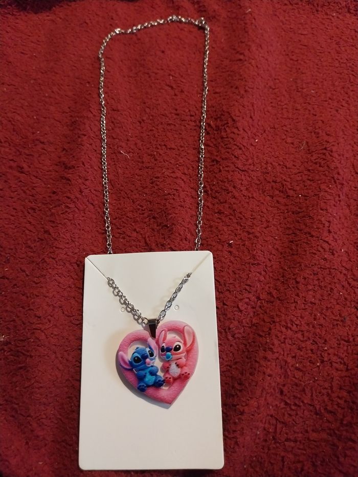 Collier acrylique 2D plat - photo numéro 3