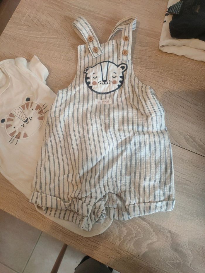 Ensemble body salopette - photo numéro 2