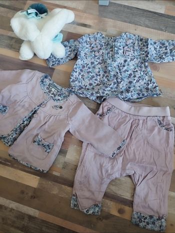 Ensemble sergent major taille 12 mois