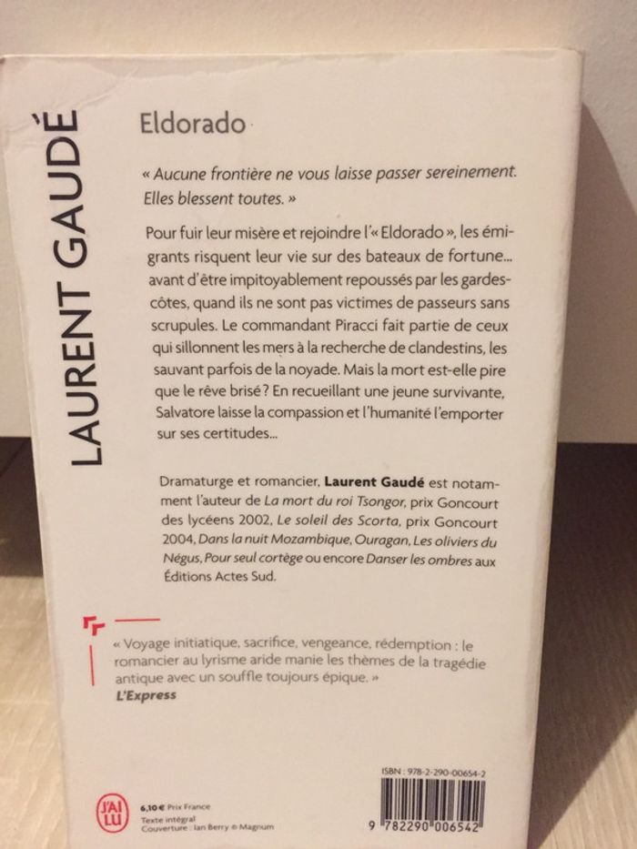 Livre « Eldorado » - photo numéro 3