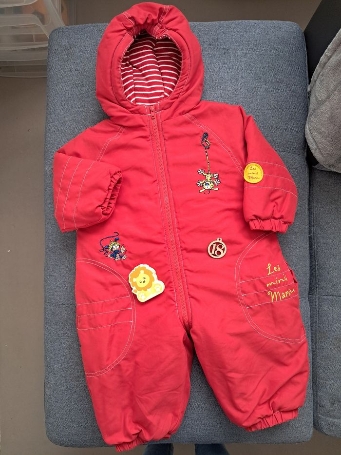 Combinaison chaude taille 18mois