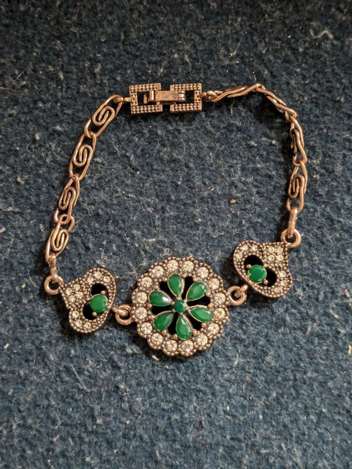 Superbe bracelet a strass - photo numéro 2