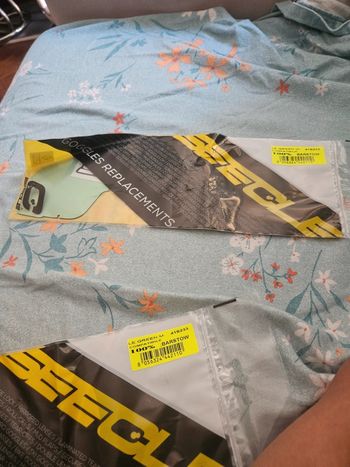 lentilles de rechange pour masques transparent compatible pour masque 100% Barstow Homme