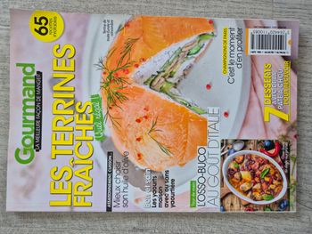 Magazine de cuisine Gourmand n°426 Les terrines fraîches