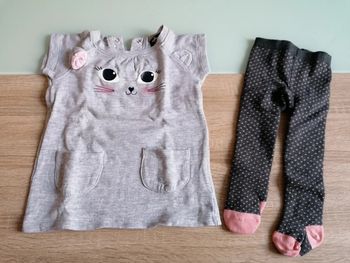 Ensemble robe et collant 9mois