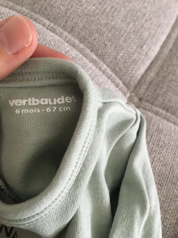 Lot pyjamas légers coton 6 mois vertbaudet - photo numéro 4