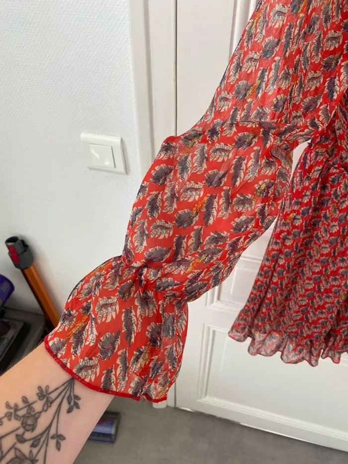 Robe à motifs rouges - photo numéro 2
