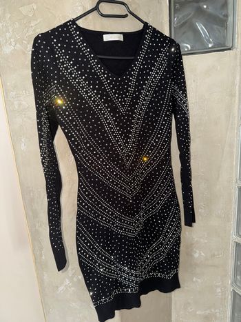 Robe à strass