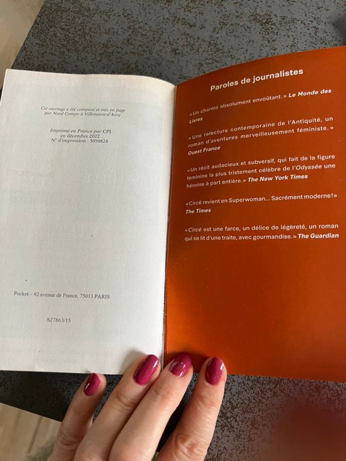 Livre Circé de Madeline Miller - photo numéro 9