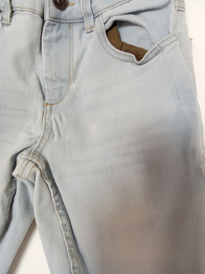 Jean bonobo garçon bleu clair taille 14,16 ans environ , skinny - photo numéro 4