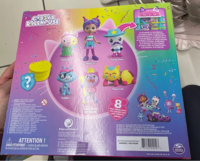 Coffret célébration Figurines Gabby chat / fête costumée - photo numéro 2