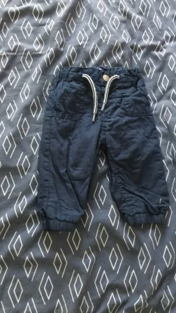 Pantalon bleu 3 mois