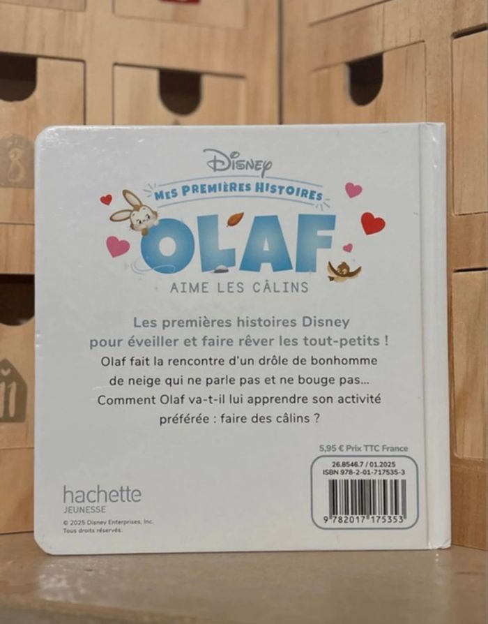 Olaf aime les câlins - Disney baby - mes premières histoires Disney - photo numéro 2