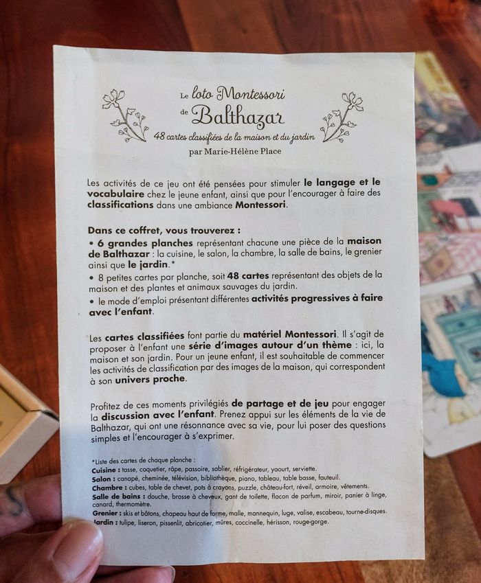 Jeu "Le Loto Montessori de Balthazar" - photo numéro 5