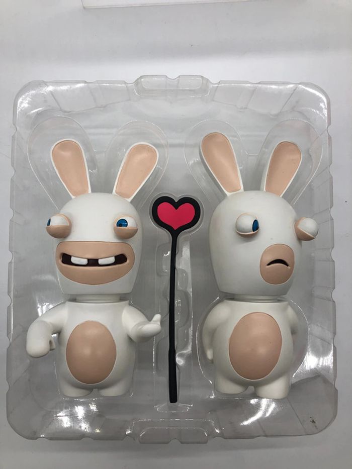 The Lapins Crétins figurines résine tête mobile - photo numéro 3