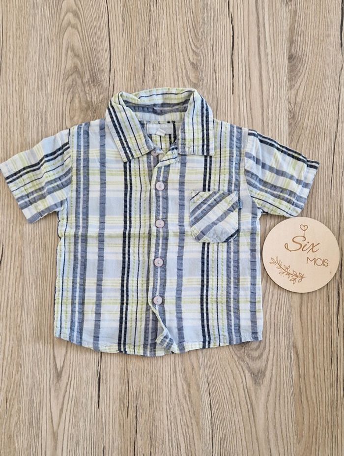 Chemise bébé garçon 6mois