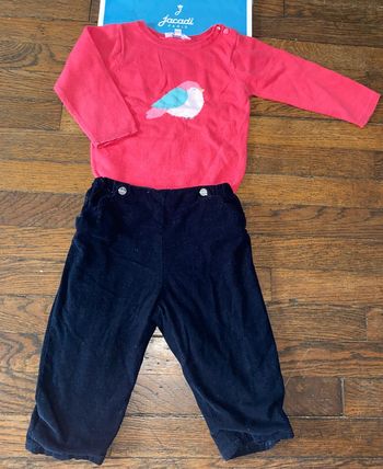 ensemble Jacadi 12 mois