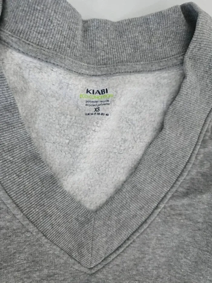 Sweat court gris - photo numéro 2