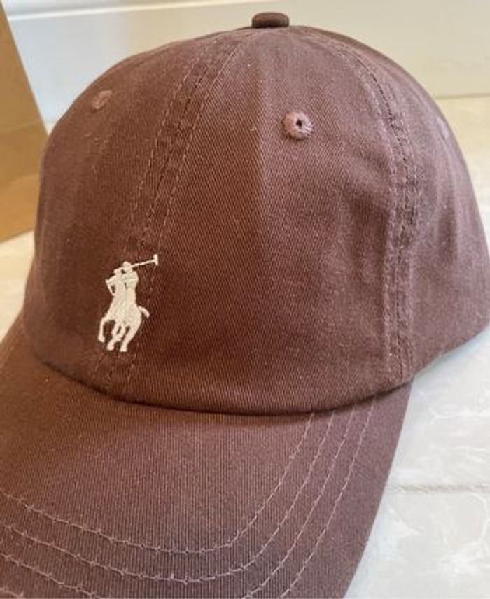 Casquette marron Ralph Lauren - photo numéro 2