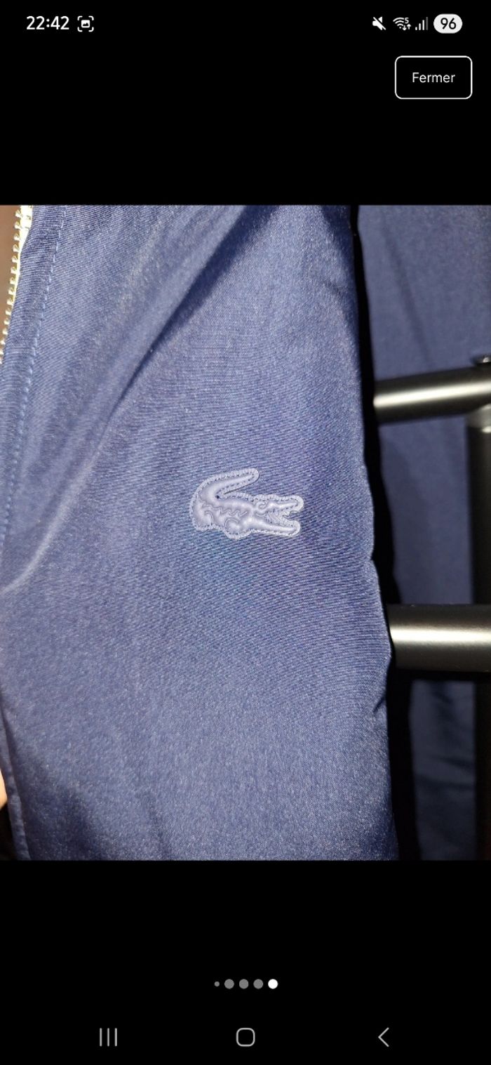 Veste Lacoste - photo numéro 9