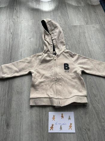 Veste zippé 6 mois