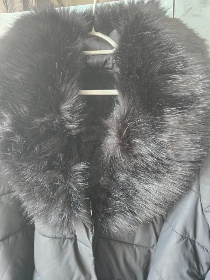 Longue doudoune noire – Taille XXL - photo numéro 4