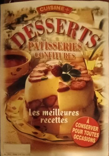 Lot de 3 Livres recettes de cuisine