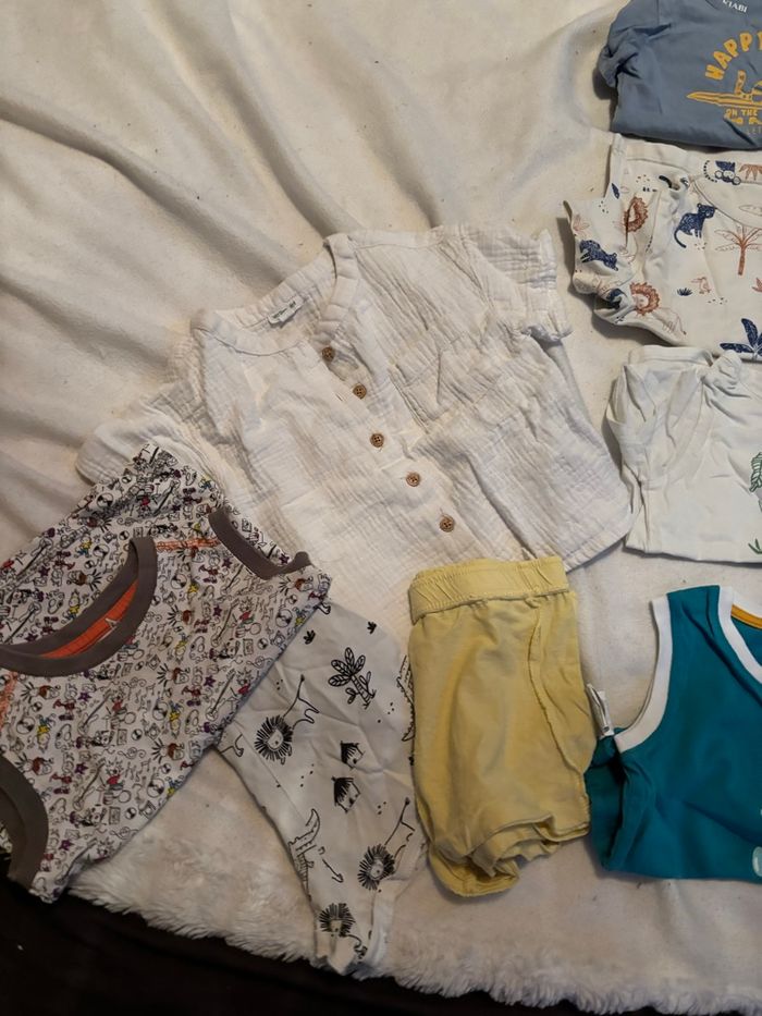 Lot vêtement garçon été 24 mois - photo numéro 2