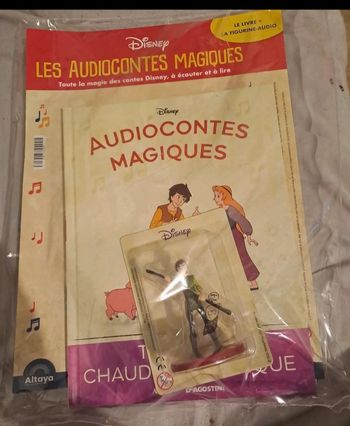 Numero 74neuf audiocontes Magiques Altaya disney deagostini livre et figurine audio conte compte