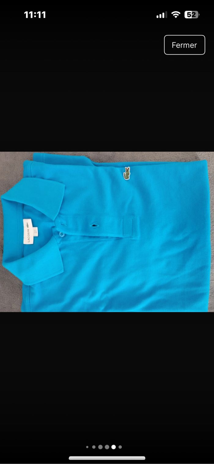 Polo Lacoste homme L - photo numéro 6
