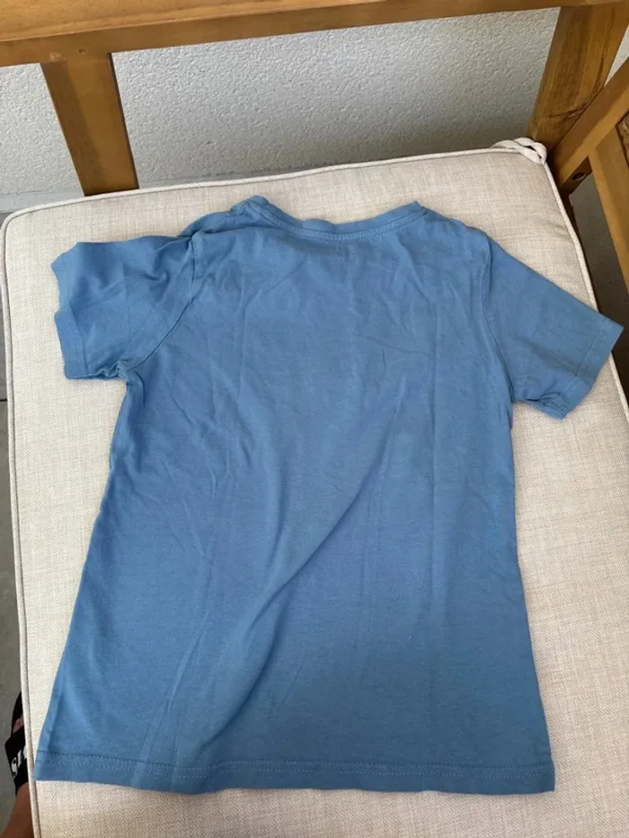 t shirt bleu - photo numéro 4