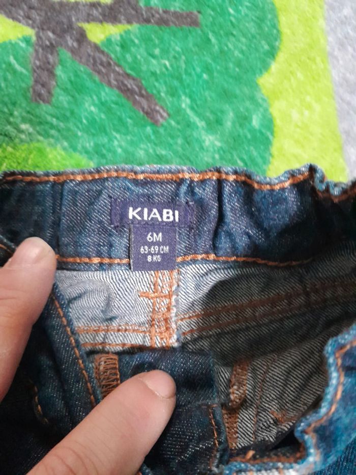 Jeans kiabi 6 mois 👦 - photo numéro 3