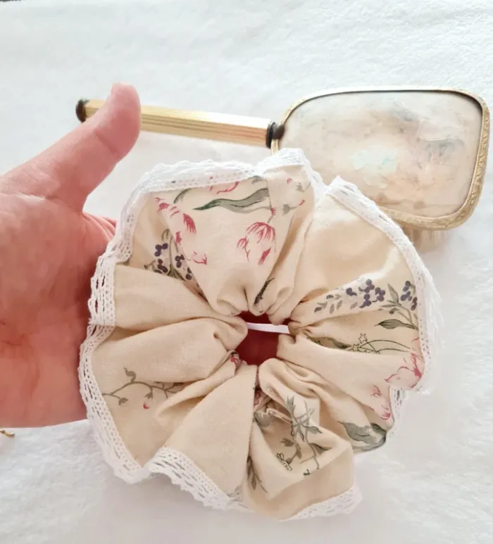 Chouchou vintage romantique - photo numéro 3