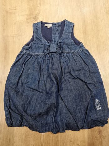 Robe boule en jean