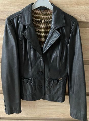 Veste en cuir Naf Naf