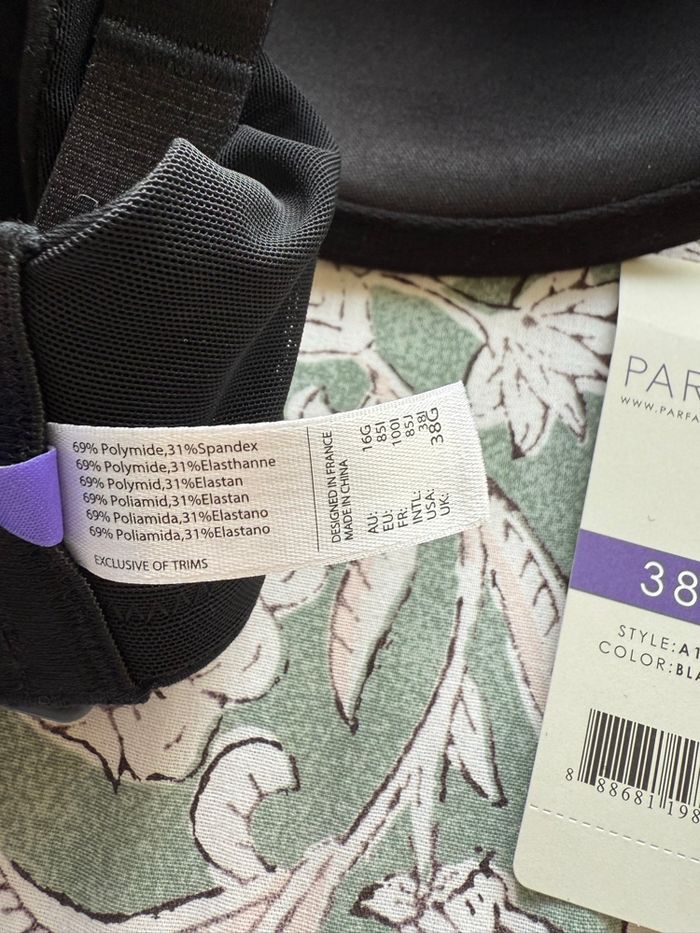 Neuf - Soutien Gorge noir Parfait Lingerie - Taille 100i - photo numéro 7