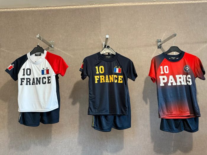 Ensemble garçon France t-shirt short - photo numéro 3