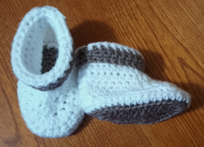 Ensemble LAPINOU fait main au crochet taille naissance/1mois - photo numéro 2