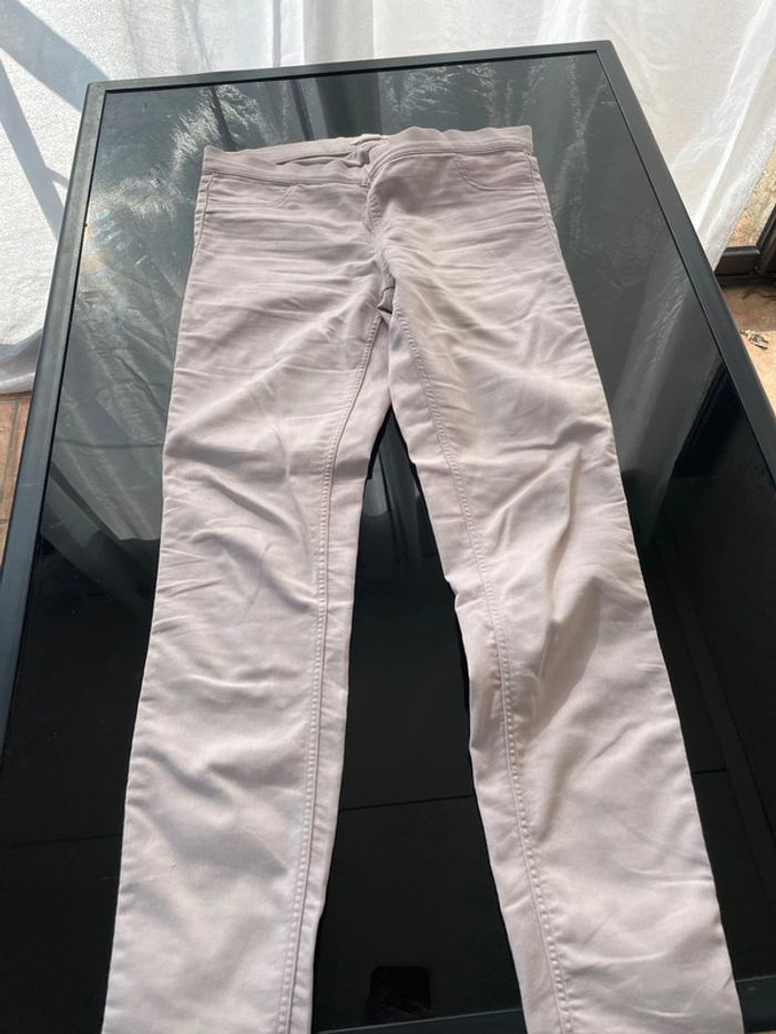 Jolie jegging rose en taille 38 - photo numéro 3