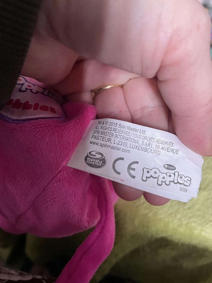 Peluche Popples Bubbles - photo numéro 4