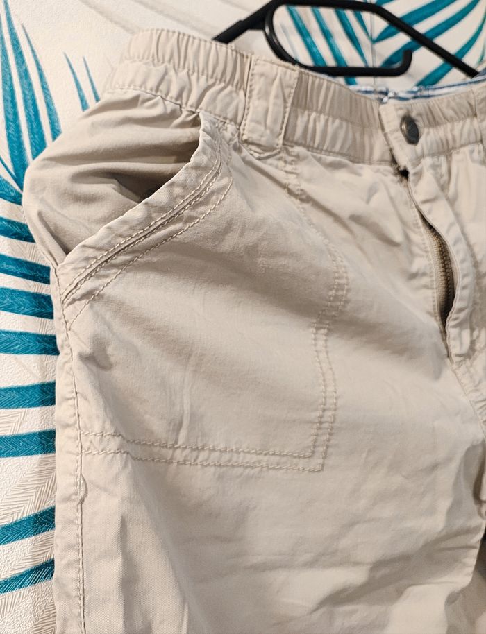 🦎 Bermuda - Beige - Cyrillus - 12 ans 🦎 - photo numéro 2