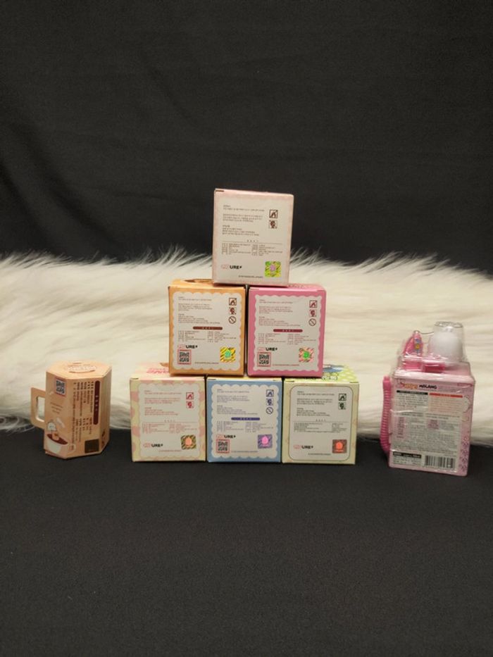 Lot de 7 boîtes surprises Molang + mini lave-linge distributeur de bonbons - photo numéro 4