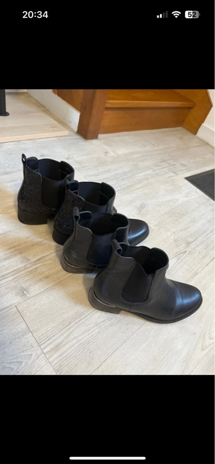 Lots de bottines femme - photo numéro 3