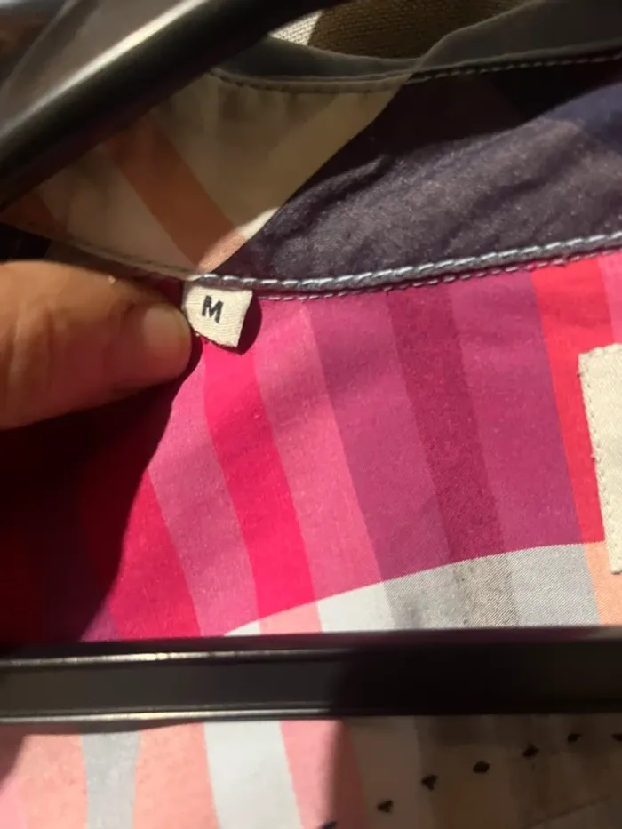 Chemise gaastra bleu clair fushia - photo numéro 7
