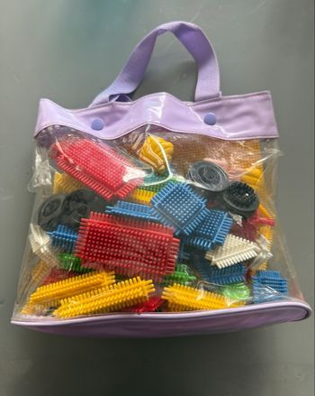 Jeu de blocs de construction Bloko colorés à picots  à partir de 12 mois 