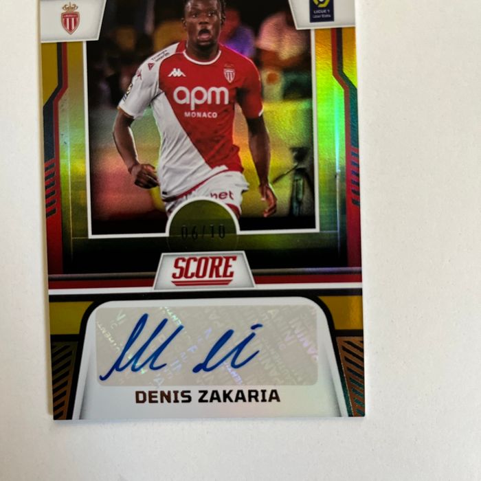 Carte panini rare autographe 06/10 « As Monaco - photo numéro 2