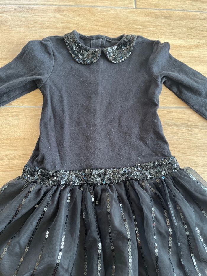 Robe noir à sequins - photo numéro 2